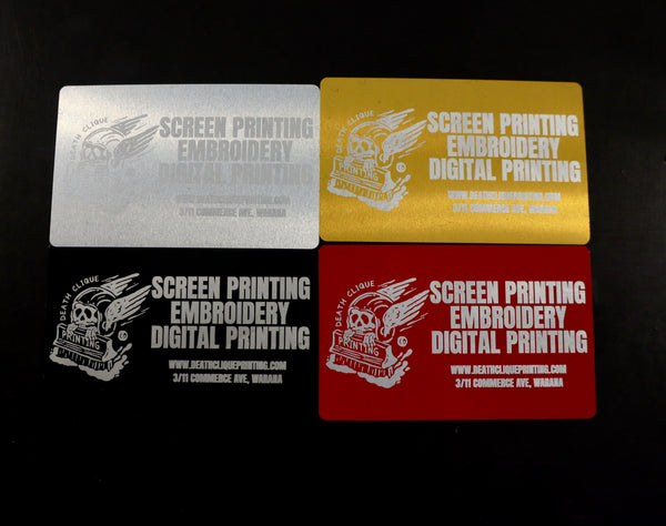 Metal Business Cards